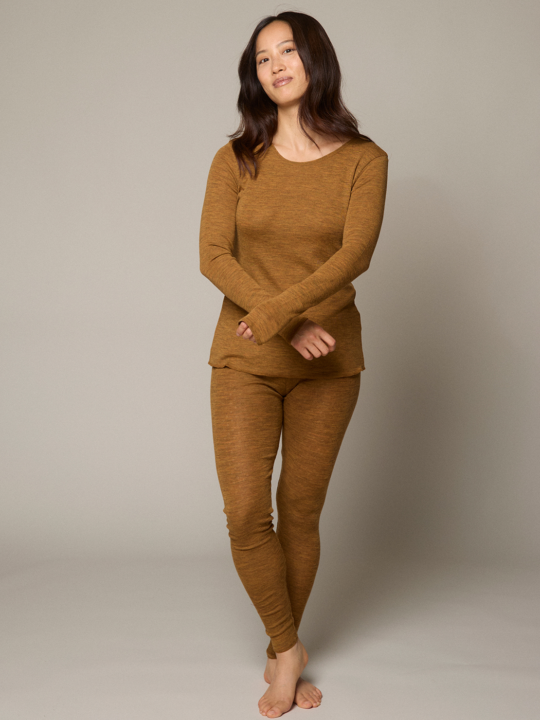 Leggings eyelet merino